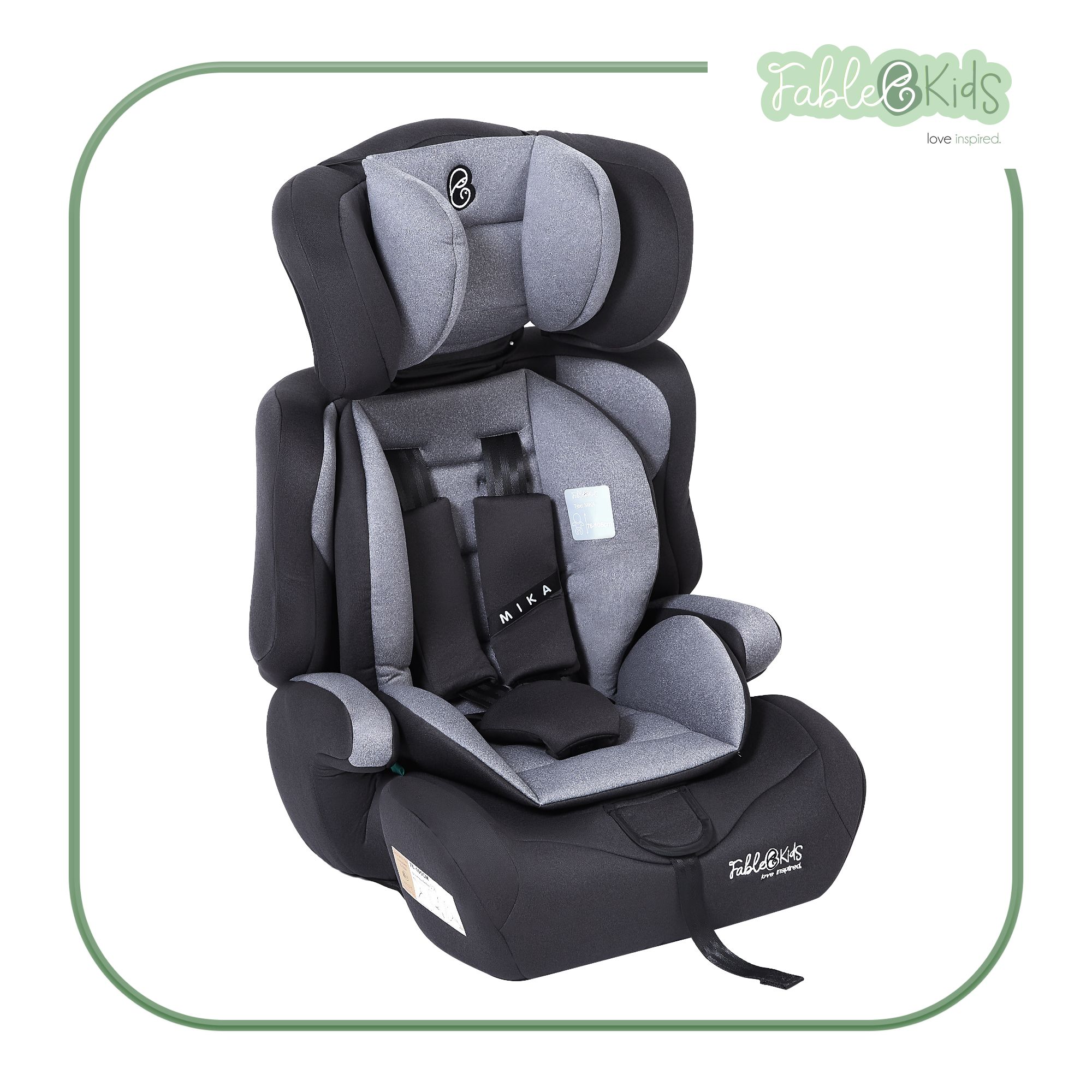 Autokindersitz Mika Grau 6